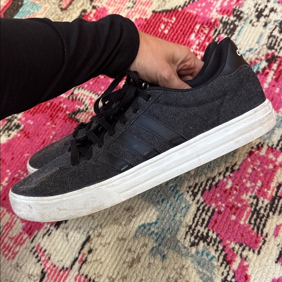 Adidas Men's Charcoal Sneakers. Size 12 - Picture 6 of 8